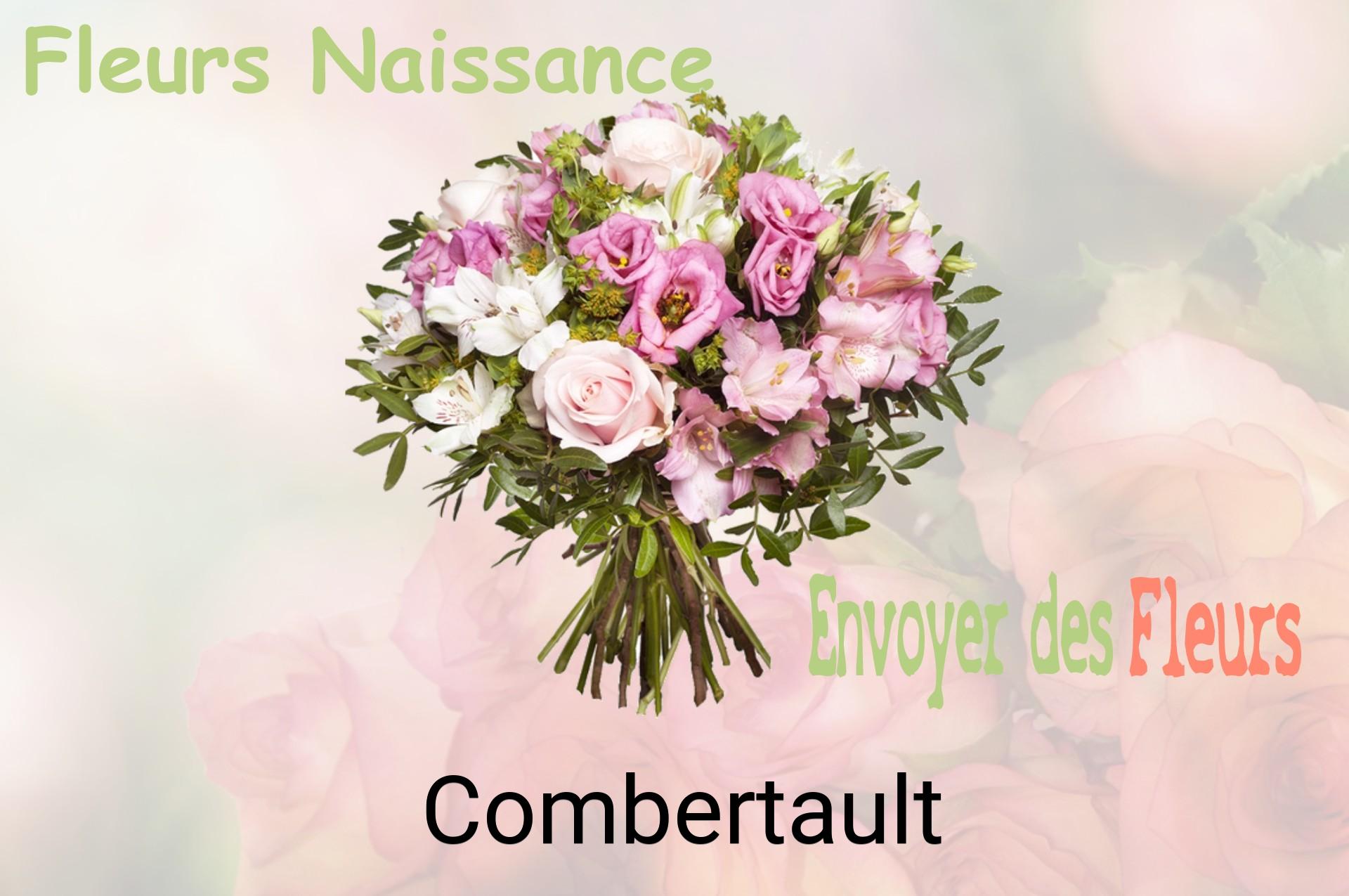 Bouquet de fleurs de naissance livré à Combertault